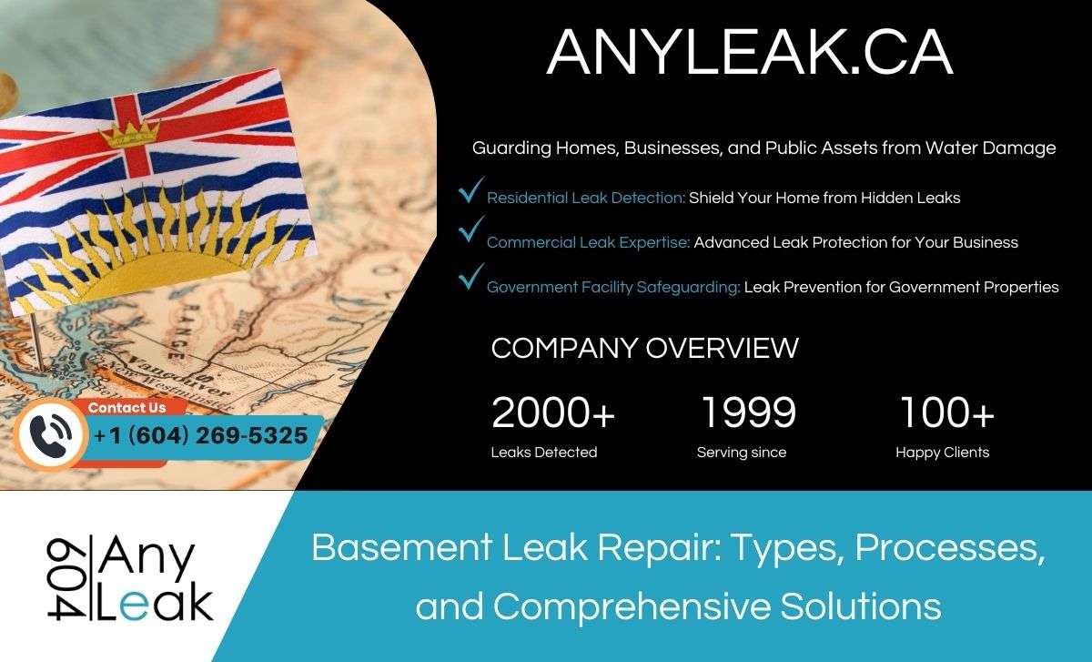 Basement Leak Repair: Types, Processes, and Comprehensive Solutions