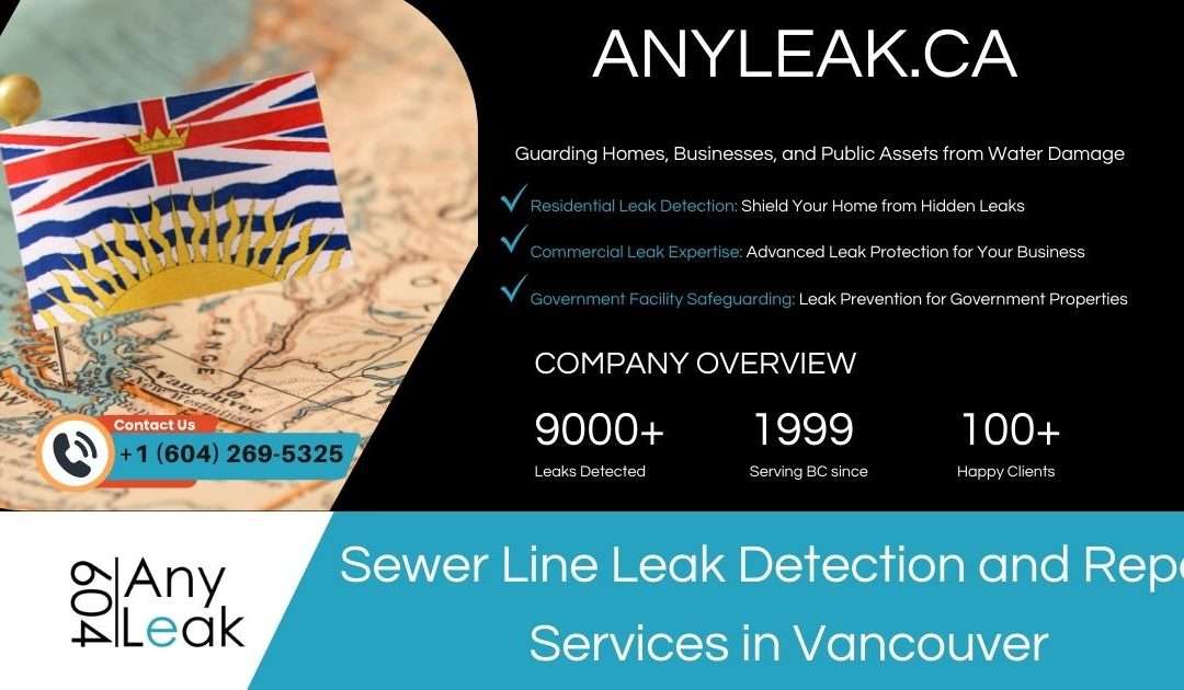 Sewer Line Leak Detection and Repair Services in Vancouver