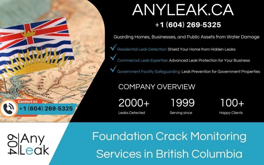 Foundation Crack Monitoring Services in British Columbia
