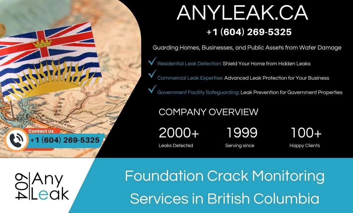Foundation Crack Monitoring Services in British Columbia